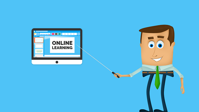 online-learning-guide-vector-illustration